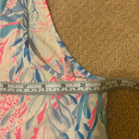 Lilly Pulitzer Kaleidoscope Coral Dress - Picture 5 of 5
